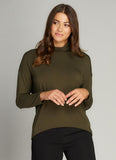 Bamboo Loose Fit Turtleneck